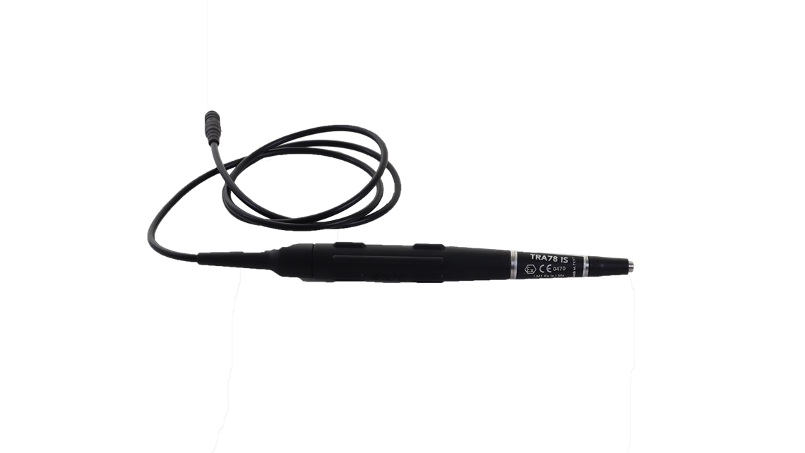 IS probe for use in potentially explosive atmosphere